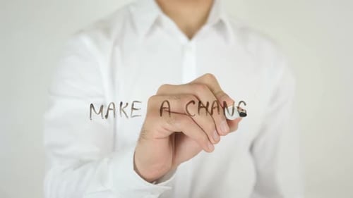 Make a Change, Written on Glass