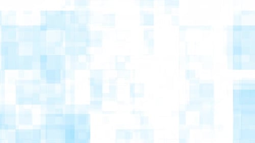 Modern Abstract Blue Squares Background Loop