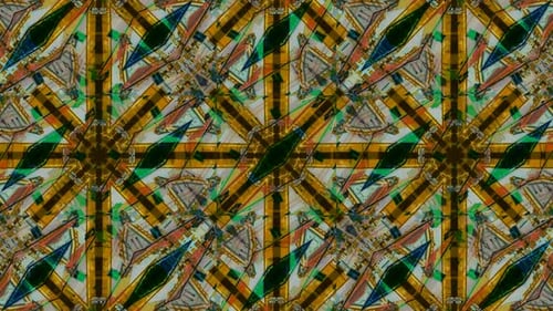 Abstract background, Seamless loop. Kaleidoscope sequence patterns. Multicolored motion graphicVd827