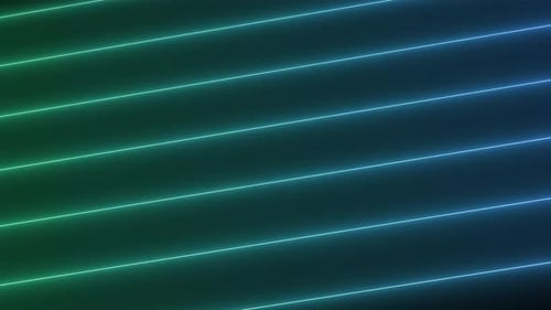Abstract beautiful blue neon line background .glowing and futuristic lighting background animation .