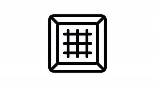 grid line icon animation