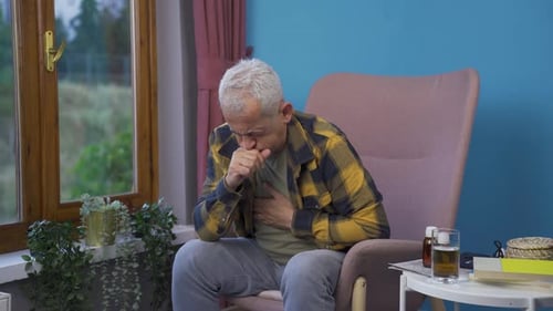 Chest tightness, heart problem.