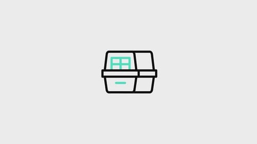 Clean Animated Line Icons Collection for Business and Technology