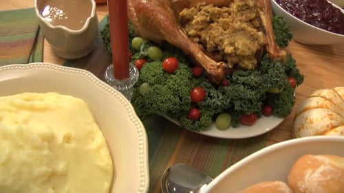 Thanksgiving Turkey Dinner Autumn