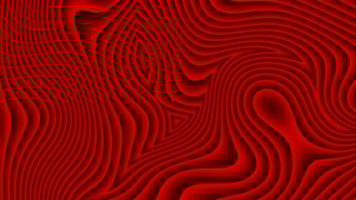 Red Line Stripes Motion Background.4k twisted wave motion