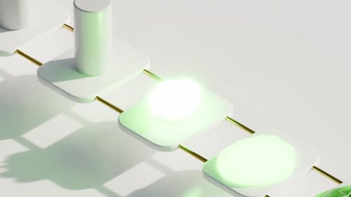 Rendu 3D d'une boucle satisfaisante