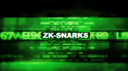 Arrière-plans de haute technologie Zk Snar Ks Tech Word