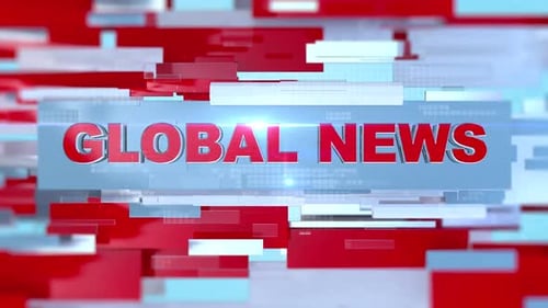 Global News Broadcast Breaking News Opener International News and TV Channel Intro
