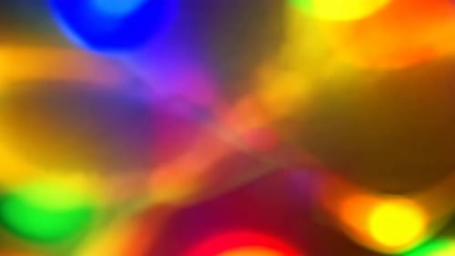 Vibrant Abstract Light Leak Background Animation