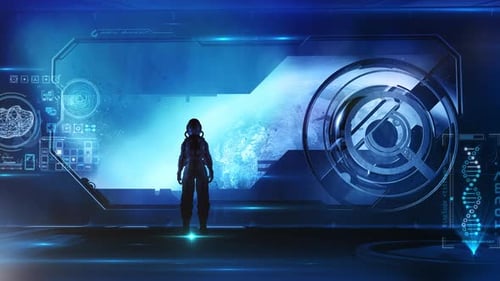 An Astronaut Explores The Planet From Orbit