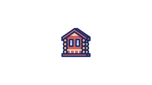 Icono animado de la casa