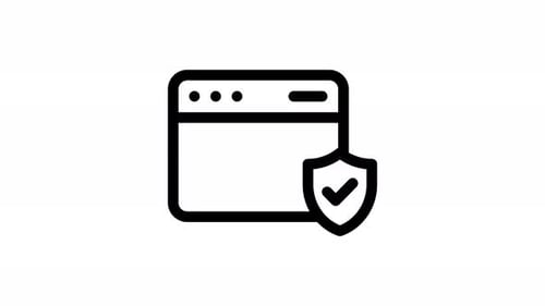 animação do ícone da linha do navegador