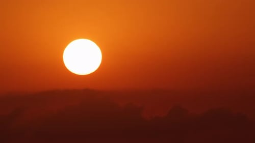 Sonnenaufgang am Himmel