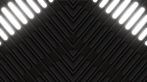 Animated Modern Geometric Chevron Pattern Background