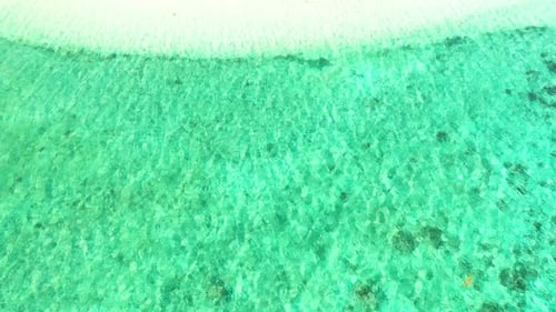 Transparent Turquoise Sea Water Natural Background