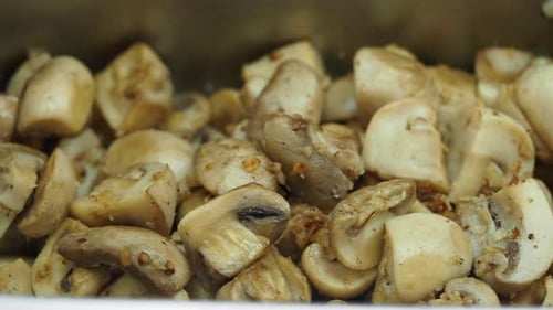 Cooking Mushrooms with Garlic and Herbs for a Tasty Dish