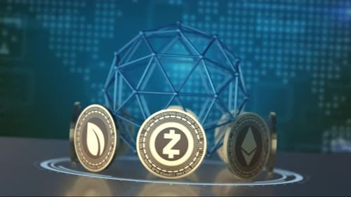 crypto currency concept