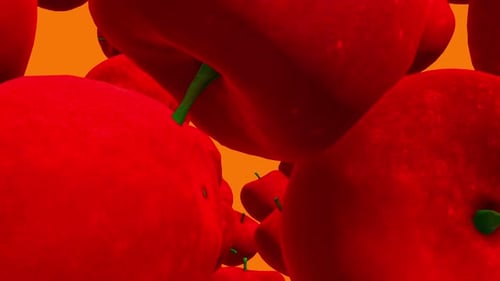 Roter Apfel-Hintergrund
