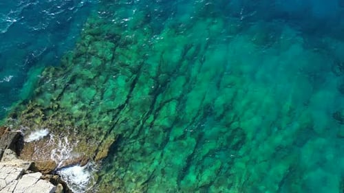 Abstract sea.