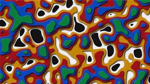 Seamless Loop Topography Google Color Background 4K