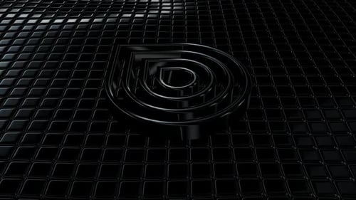 Luxury Background with Floating Black Cubes, 3D Render, Exclusive, Shape, Reflection