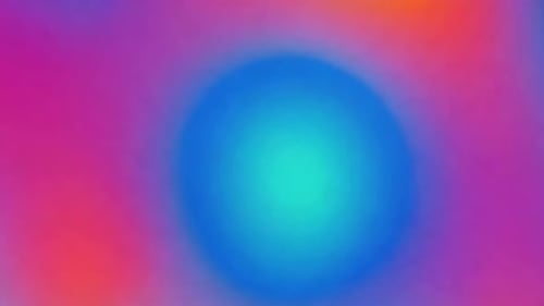 Abstract Vibrant Multicolored Liquid Gradient Background