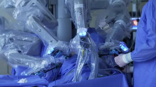 Robot-Assisted Surgery with Advanced Technology