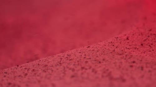 Close Up Texture with Bright Pink Illumination