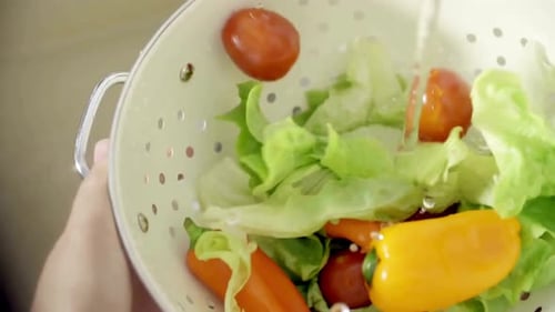 Washing Vegetables