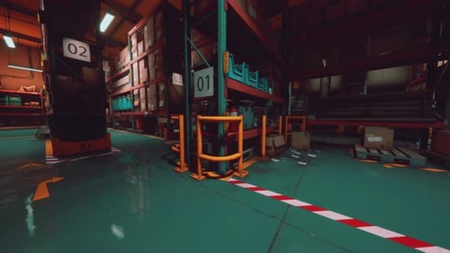 Entrepôt, entrepôt, magasin de vente au détail