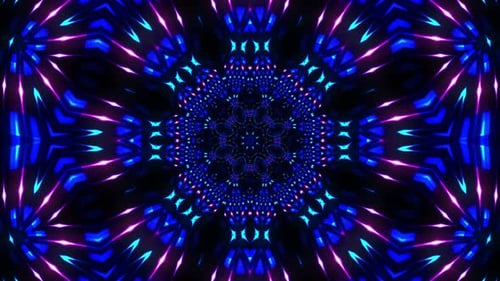 Disco Kaleidoscope Background (2)