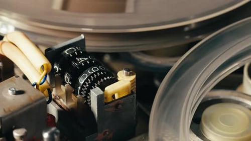 Tape Audio Music Player Studio Magnetic Tape Vintage Retro Spool Reel to Reel Player and Recorder