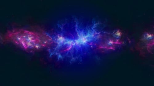 Nebula in Deep Space 4k