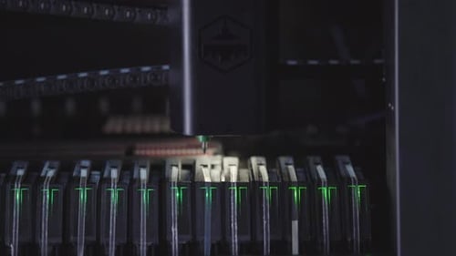 Automated Pick-and-Place with Green Status Lights