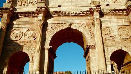 The Arch of Constantine, Rome, Italy