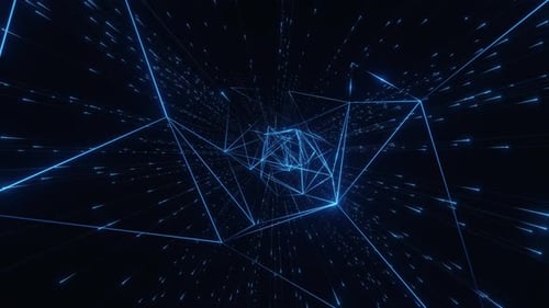 Digital Tunnel in cyberspace