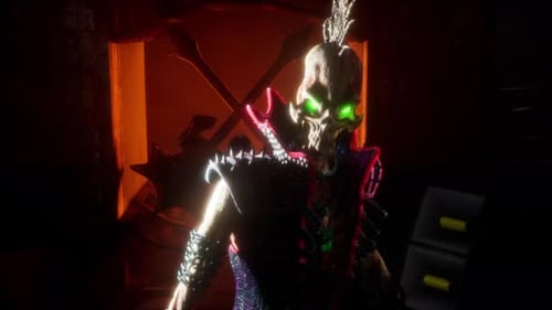 Punk Skeleton VJ Loop