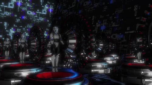 AI Robot Army Künstliche Intelligenz ersetzt Menschen