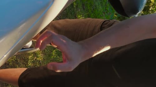 Vertical Video EV Car