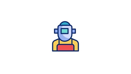 Welder Animated Icon