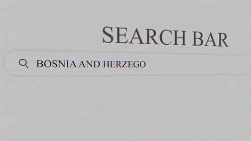 Bosnia And Herzegovina Search Bar