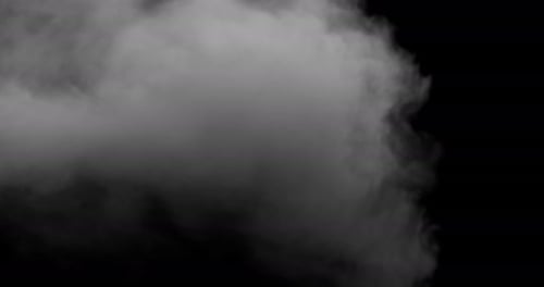 Realistic Smoke Reveal Transition Effect