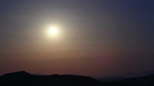 Moonrise in Death Valley, Time Lapse America