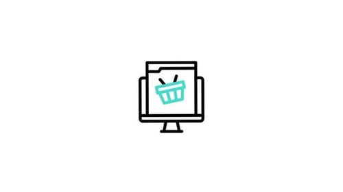 Onlineshopping Animated Icon