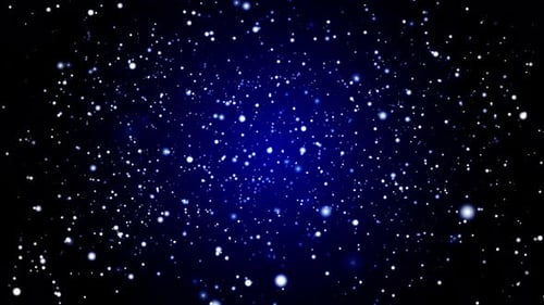 Abstract Particle Background with Light Leaks Loop