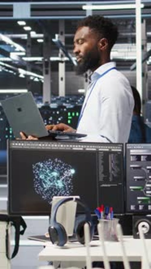 Vertical Video Data Center Programmer Uses Node Tree Software to Identify Equipment Issues