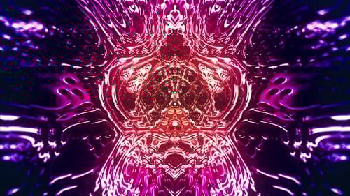 VJ Colorful Dynamic Liquid Pulsation
