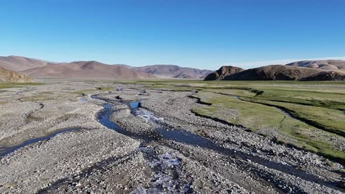 Alluvialer Fluss