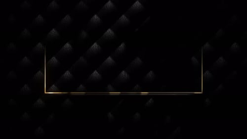 Luxury Gold Title Border Background Black Abstract Text Banner Blank Vip Leather Backdrop with