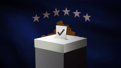 Animated Ballot Box for Election Voting